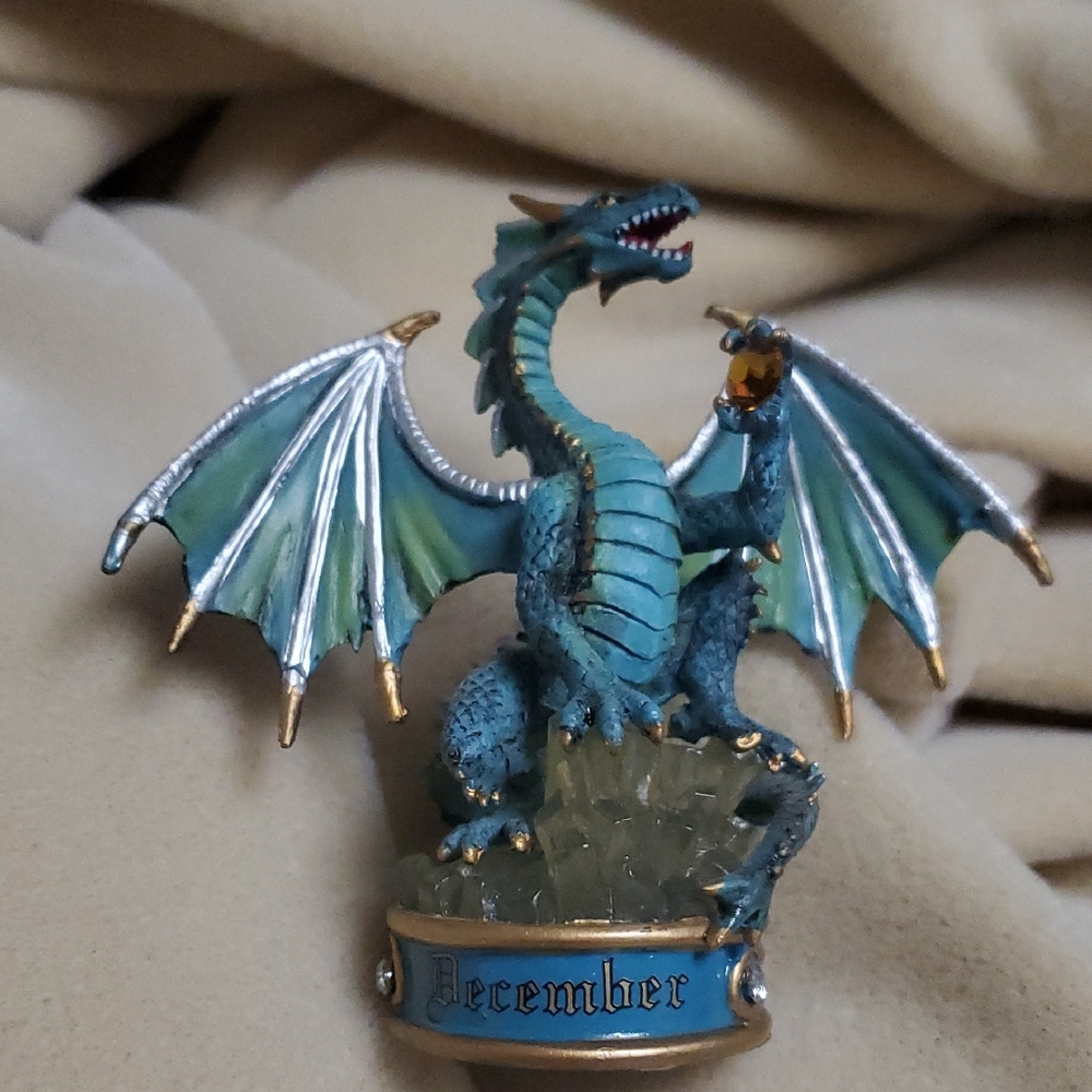 Bradford Exchange December Dragon Collectible